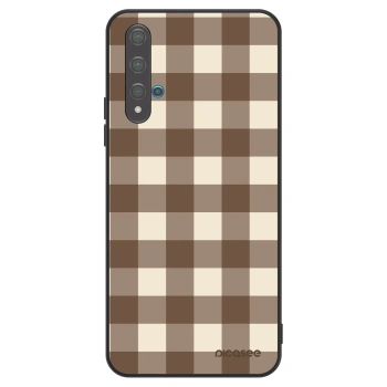 Etui na Huawei Nova 5T - Brown grid