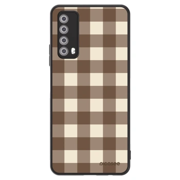 Etui na Huawei P Smart 2021 - Brown grid