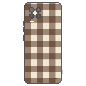Etui na Realme 8 4G - Brown grid