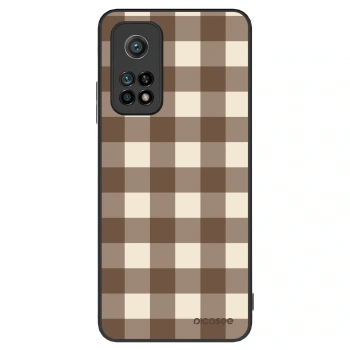 Etui na Xiaomi Mi 10T - Brown grid