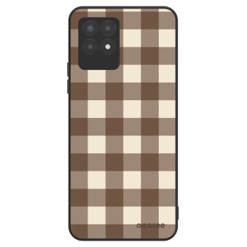 Etui na Realme 8i - Brown grid