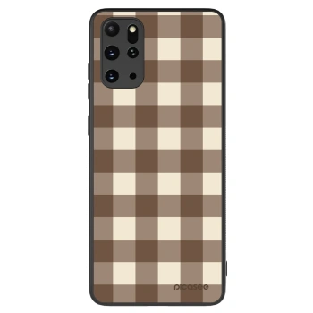 Etui na Samsung Galaxy S20+ G985F - Brown grid