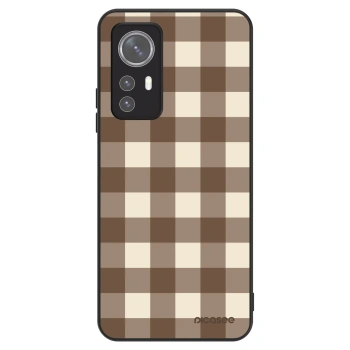 Etui na Xiaomi 12 - Brown grid