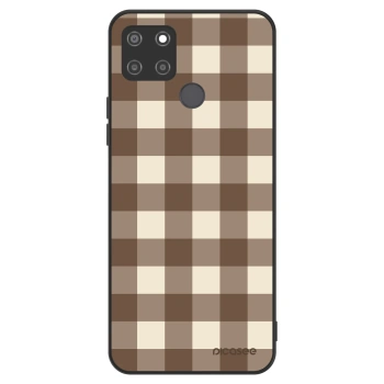 Etui na Realme C21Y - Brown grid