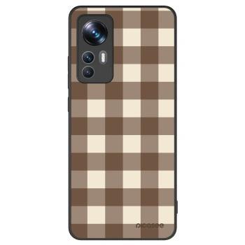 Etui na Xiaomi 12T - Brown grid