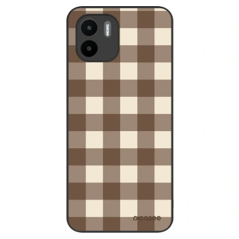 Etui na Xiaomi Redmi A1 - Brown grid