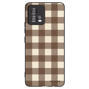 Etui na Motorola Moto G72 - Brown grid
