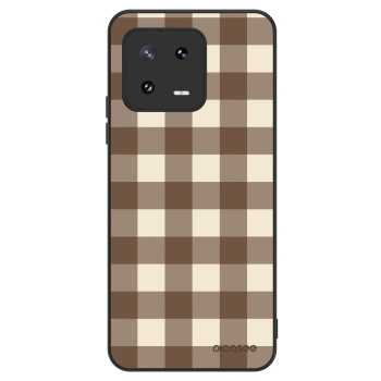 Etui na Xiaomi 13 Pro - Brown grid