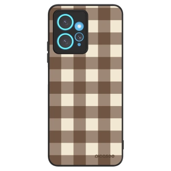 Etui na Xiaomi Redmi Note 12 4G - Brown grid