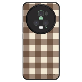 Etui na Honor Magic5 Pro - Brown grid