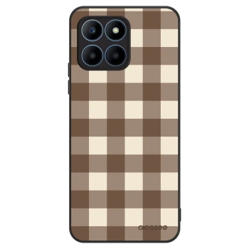 Etui na Honor 70 Lite - Brown grid