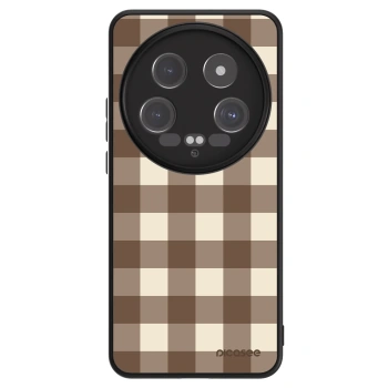 Etui na Xiaomi 14 Ultra - Brown grid