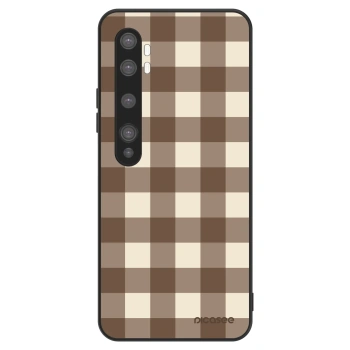 Etui na Xiaomi Mi Note 10 (Pro) - Brown grid