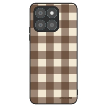Etui na Honor X8b - Brown grid