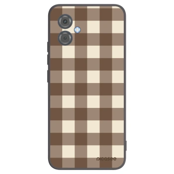 Etui na Motorola Moto G14 - Brown grid