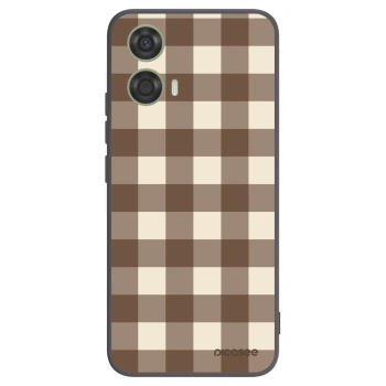 Etui na Motorola Moto G24 - Brown grid