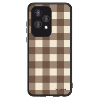 Etui na Honor 200 Lite - Brown grid