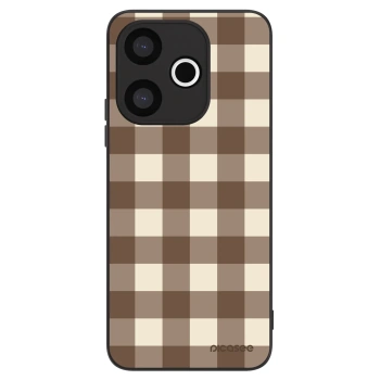 Etui na Xiaomi Redmi 13 4G - Brown grid