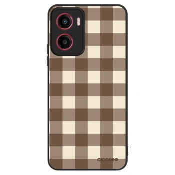 Etui na Motorola Moto G05 - Brown grid