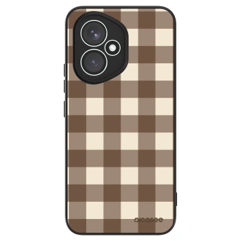 Etui na Honor 400 5G - Brown grid