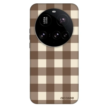 Etui na Xiaomi 15 Ultra - Brown grid