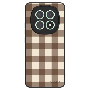Etui na Xiaomi Redmi Note 15 4G - Brown grid