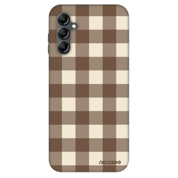 Etui na Samsung Galaxy A16 4G - Brown grid