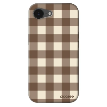 Etui na Apple iPhone 17e - Brown grid