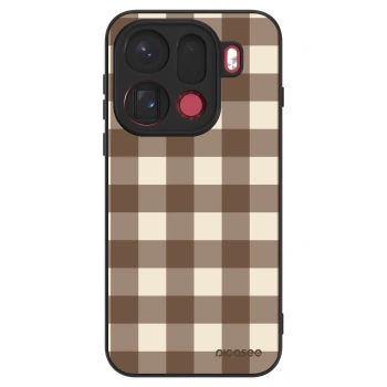 Etui na OPPO Find X9 Pro - Brown grid