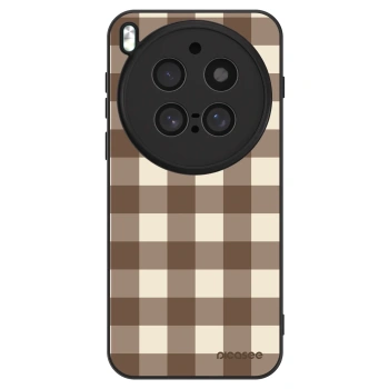 Etui na Vivo X300 Pro - Brown grid