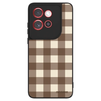 Etui na Motorola Edge 60 Neo 5G - Brown grid