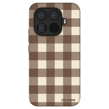 Etui na Xiaomi 15T Pro - Brown grid