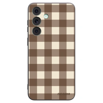 Etui na Samsung Galaxy S26 FE - Brown grid