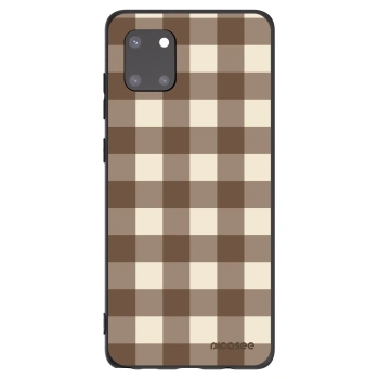 Etui na Samsung Galaxy Note 10 Lite N770F - Brown grid