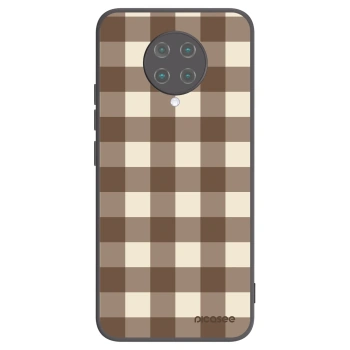 Etui na Xiaomi Poco F2 Pro - Brown grid