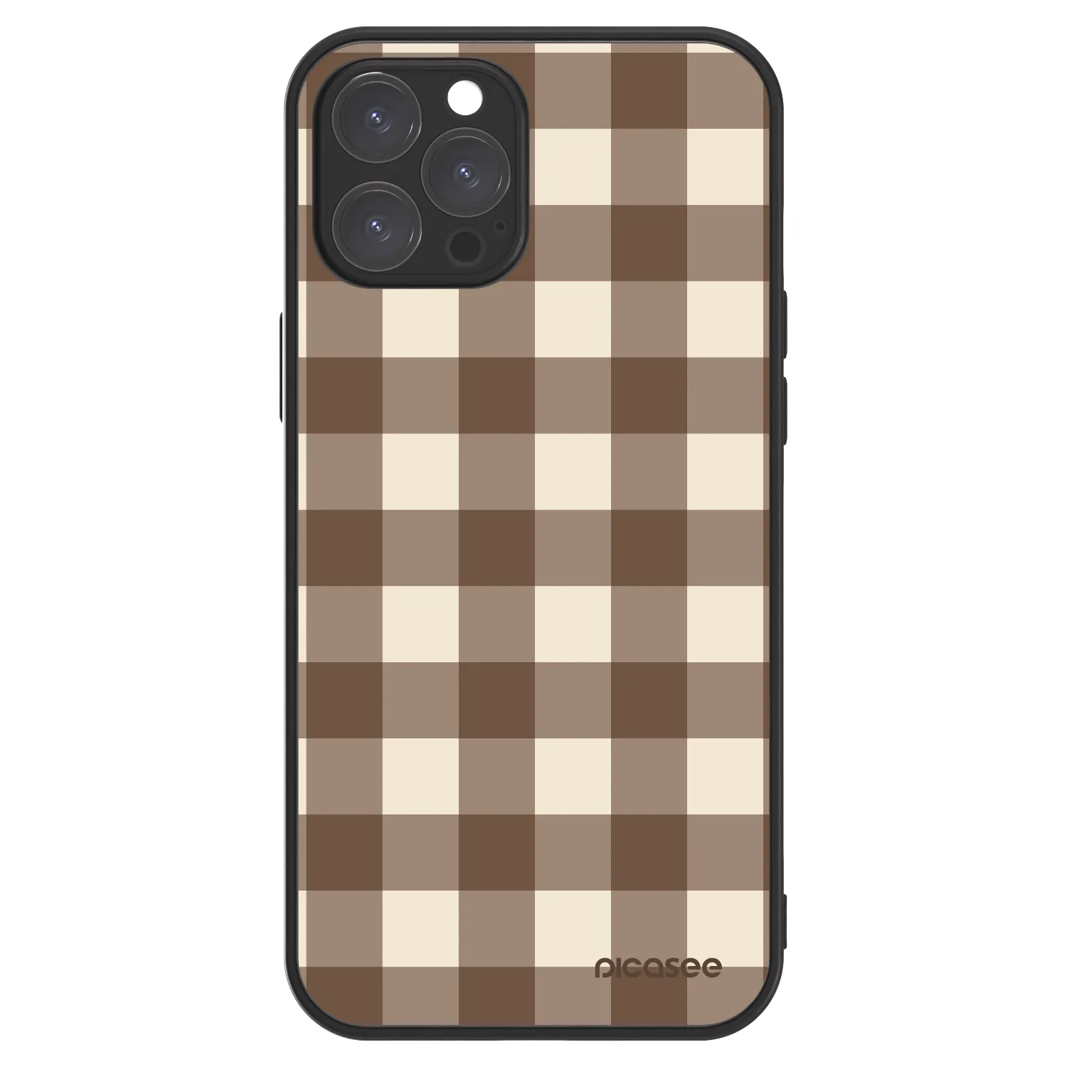 Picasee ULTIMATE CASE na Apple iPhone 12 Pro Max - Brown grid