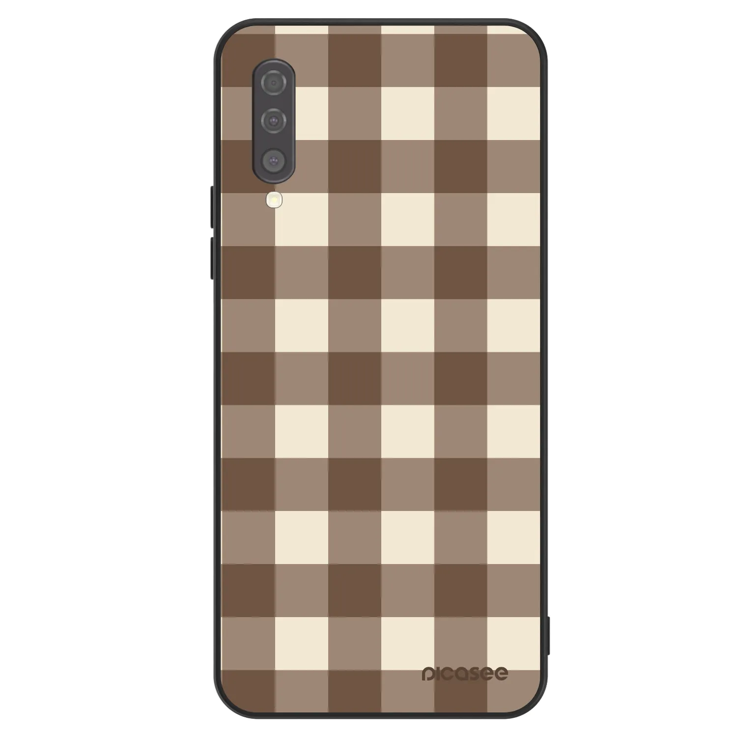 Picasee ULTIMATE CASE na Samsung Galaxy A50 A505F - Brown grid