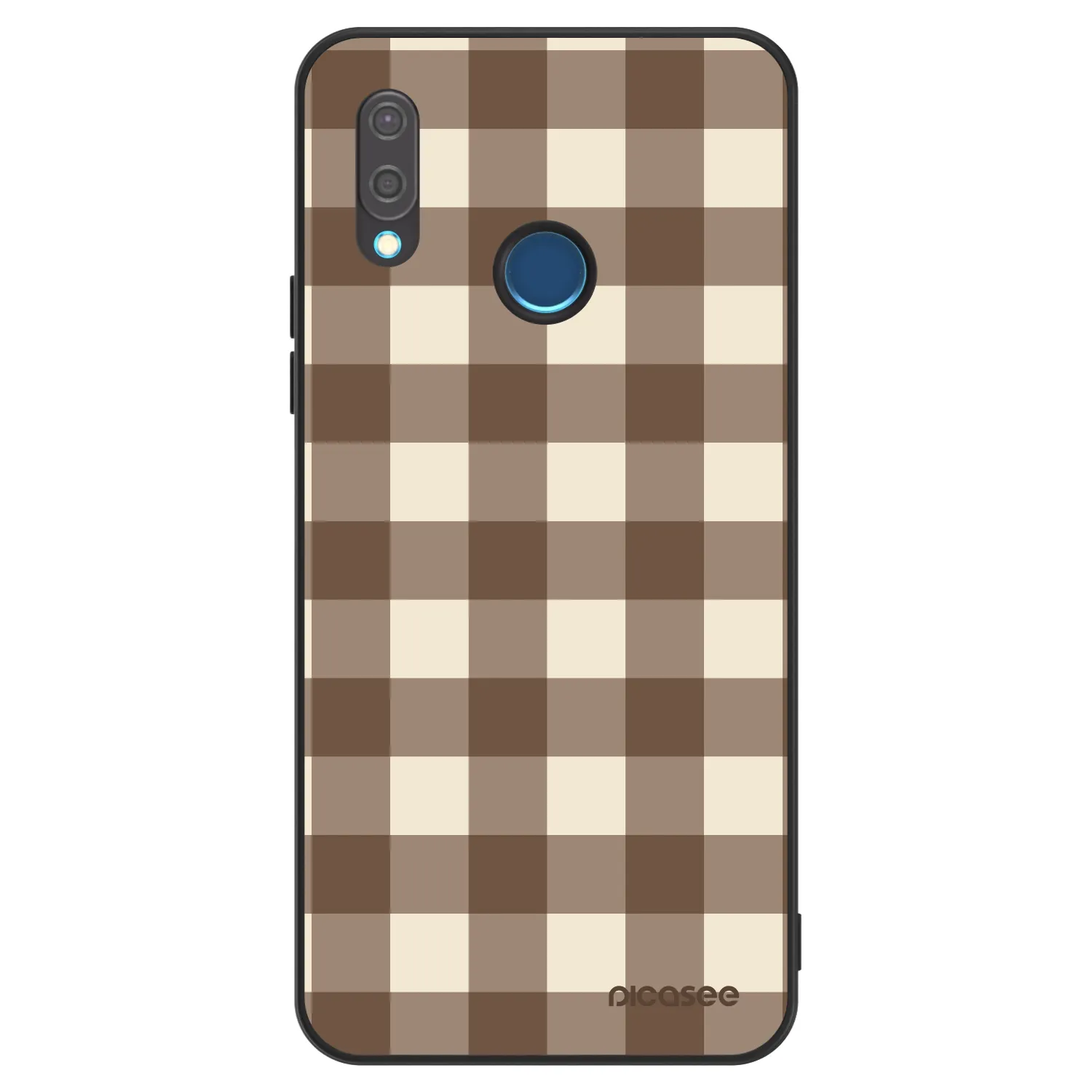 Picasee ULTIMATE CASE na Huawei P20 Lite - Brown grid