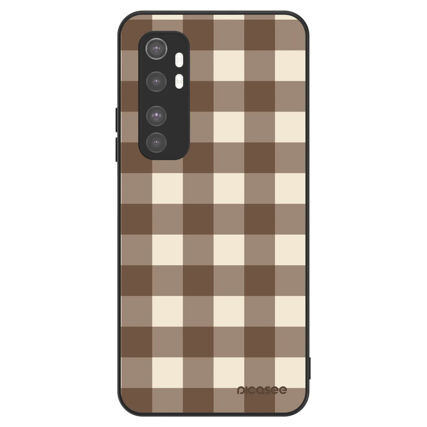 Picasee ULTIMATE CASE na Xiaomi Mi Note 10 Lite - Brown grid