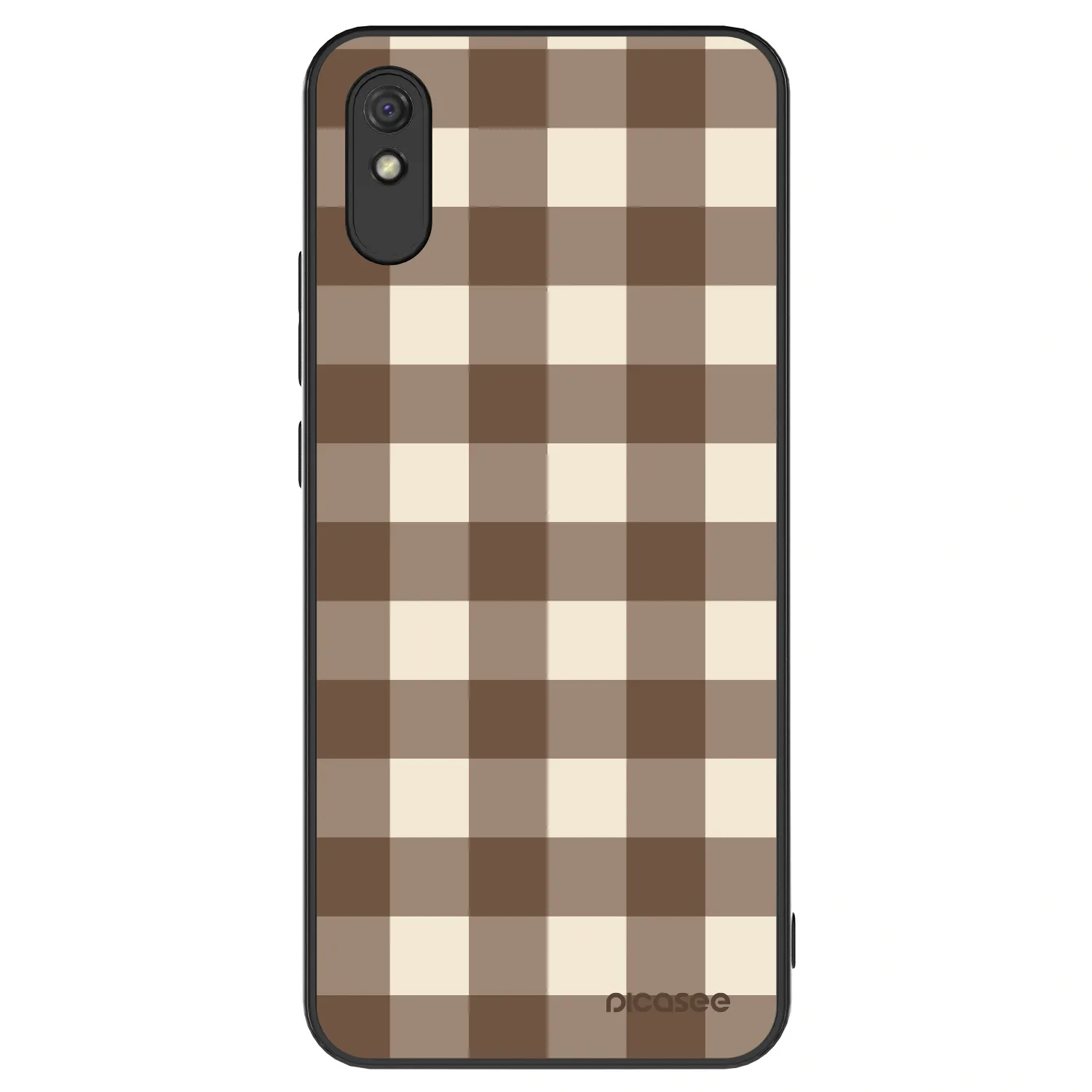Picasee ULTIMATE CASE na Xiaomi Redmi 9A - Brown grid