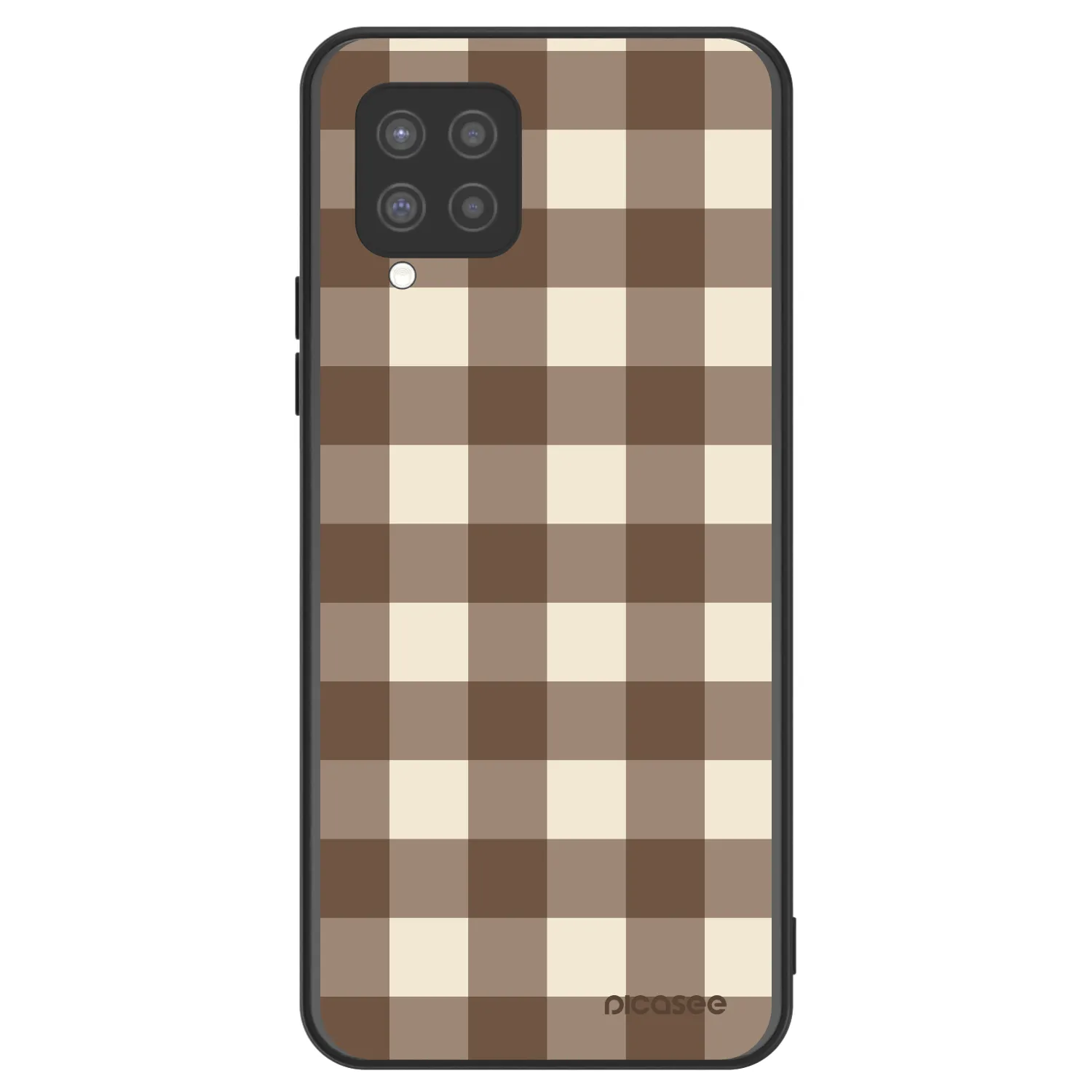 Picasee ULTIMATE CASE na Samsung Galaxy A42 A426B - Brown grid