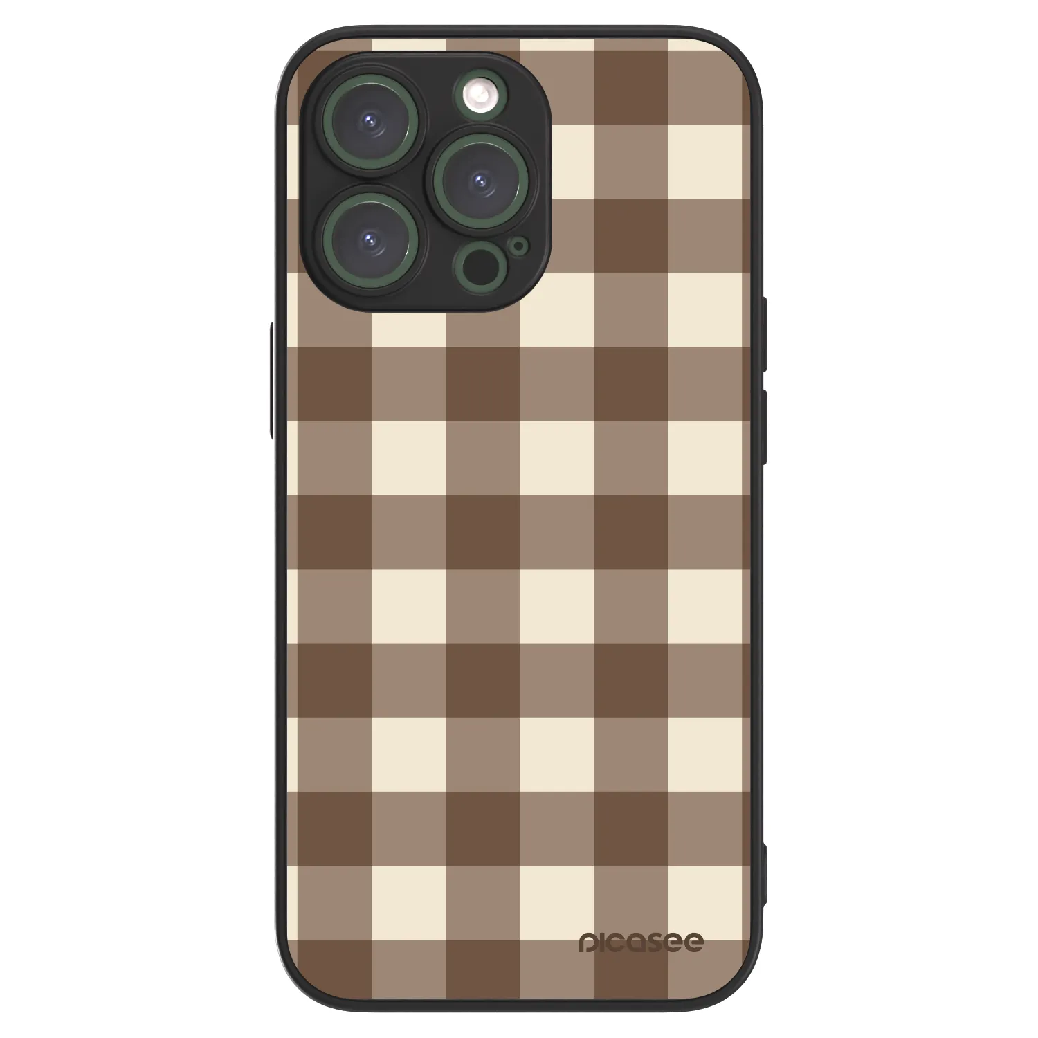 Picasee ULTIMATE CASE na Apple iPhone 13 Pro - Brown grid