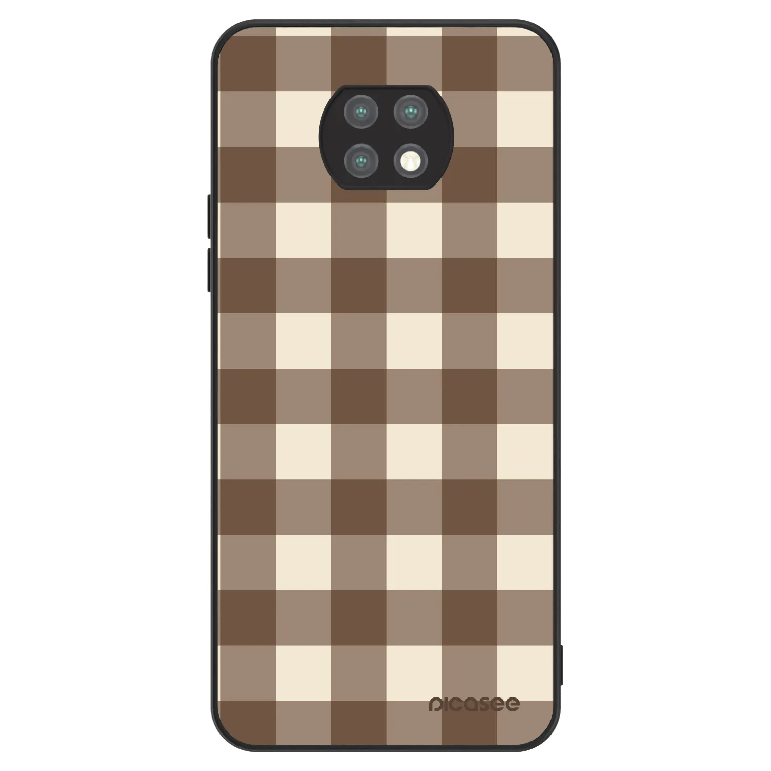 Picasee ULTIMATE CASE na Xiaomi Redmi Note 9T - Brown grid