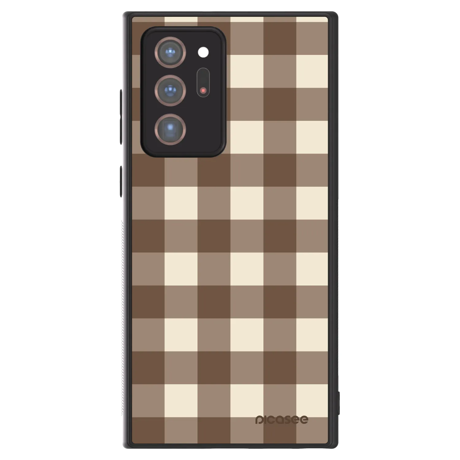 Picasee ULTIMATE CASE na Samsung Galaxy Note 20 Ultra - Brown grid