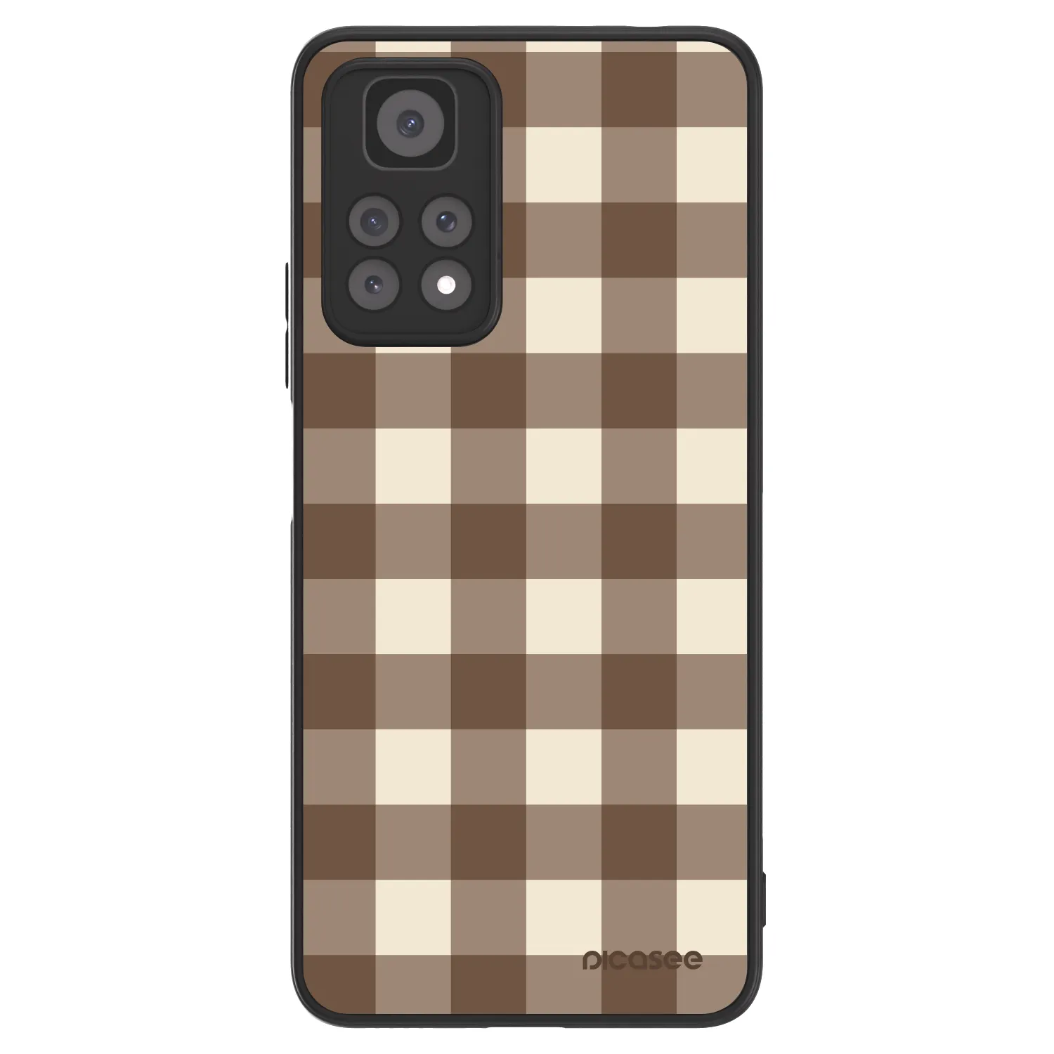 Picasee ULTIMATE CASE na Xiaomi Redmi Note 11 Pro 5G - Brown grid