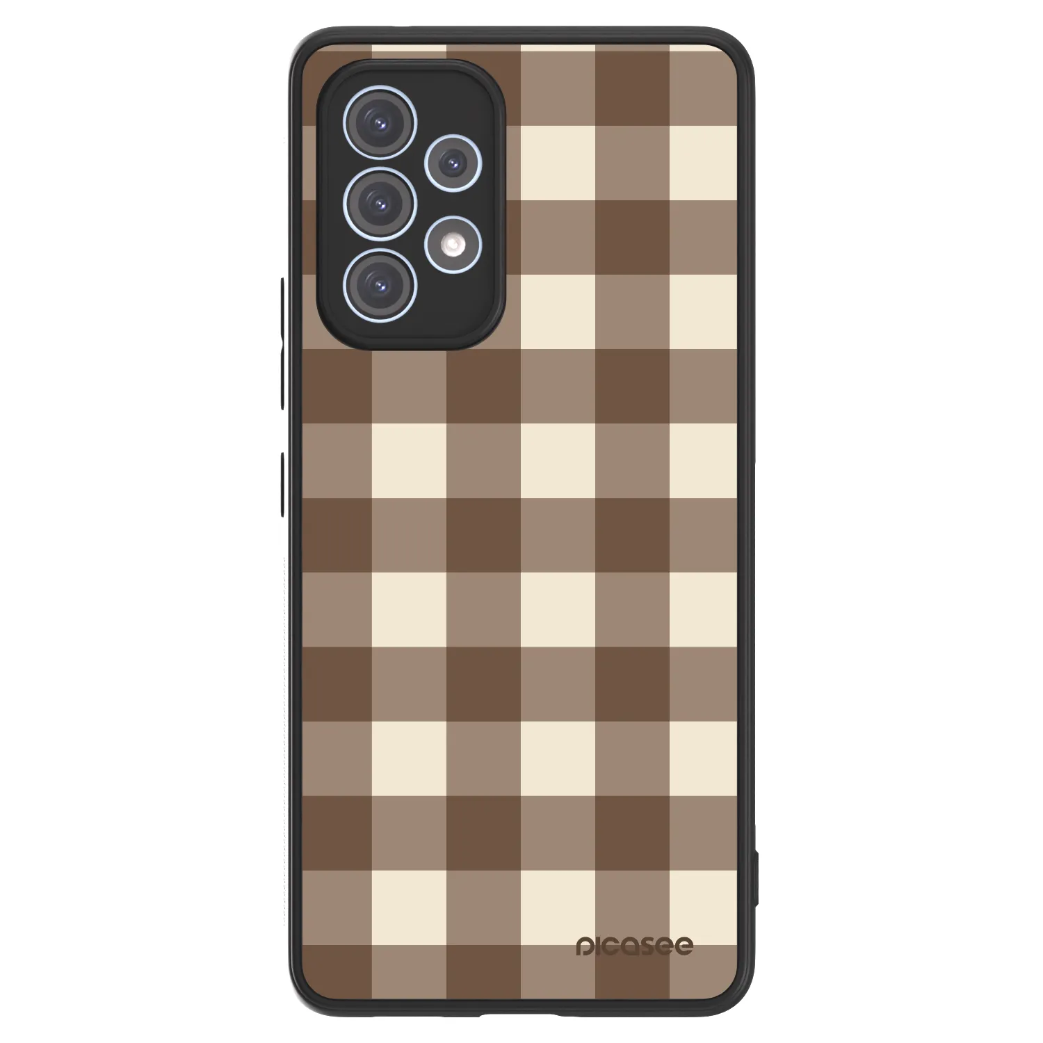 Picasee ULTIMATE CASE na Samsung Galaxy A53 5G A536 - Brown grid