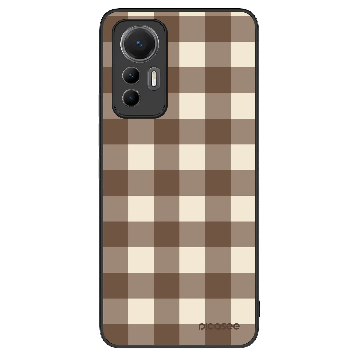Picasee ULTIMATE CASE na Xiaomi 12 Lite - Brown grid