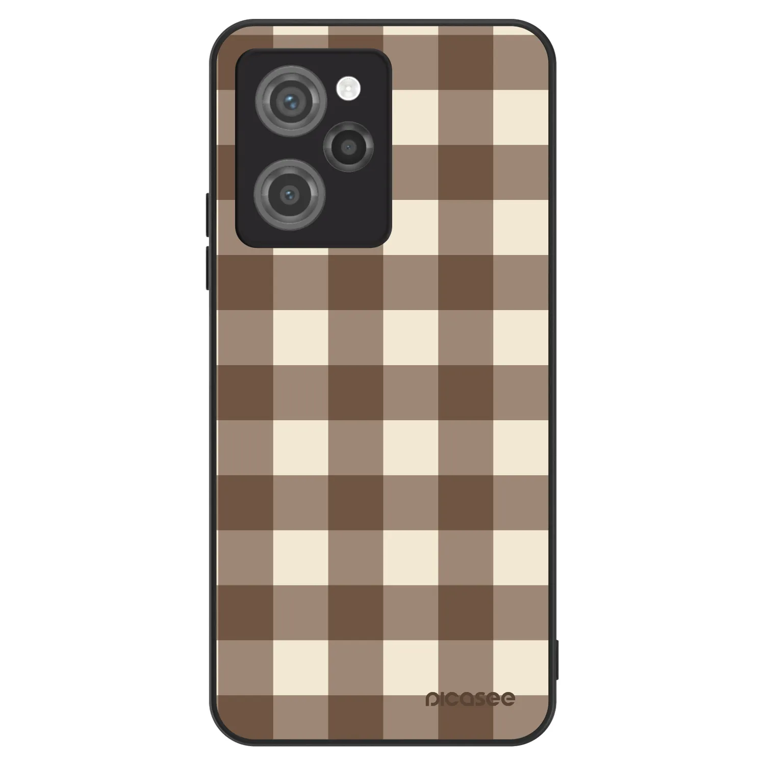 Picasee ULTIMATE CASE na Xiaomi Poco X5 Pro - Brown grid