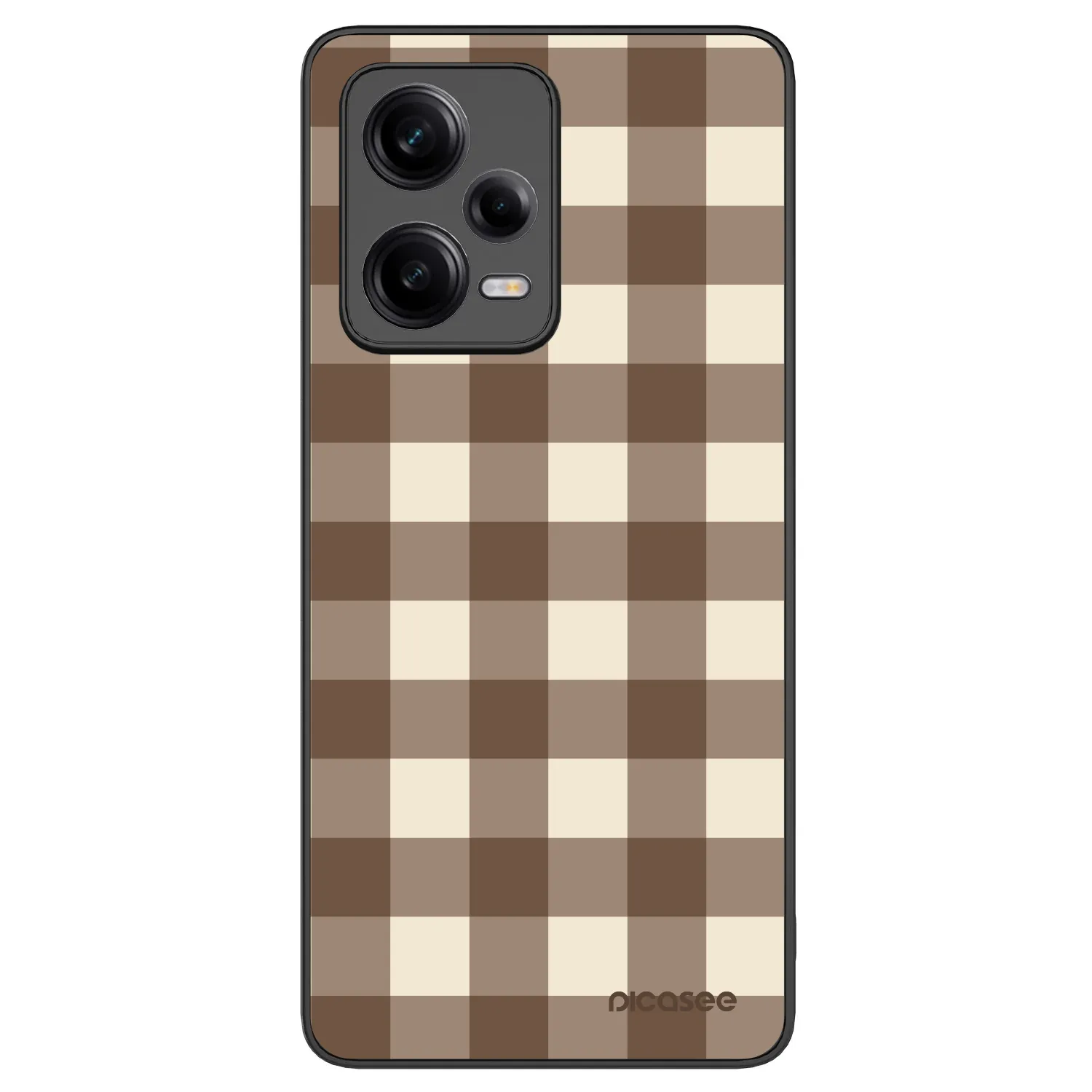 Picasee ULTIMATE CASE na Xiaomi Redmi Note 12 Pro 5G - Brown grid