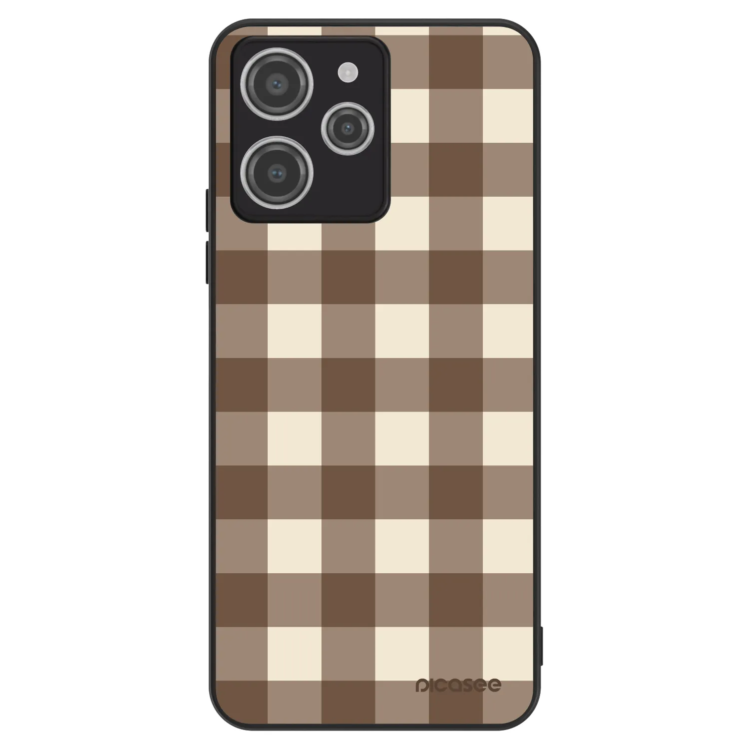 Picasee ULTIMATE CASE na Xiaomi Redmi 12 4G - Brown grid